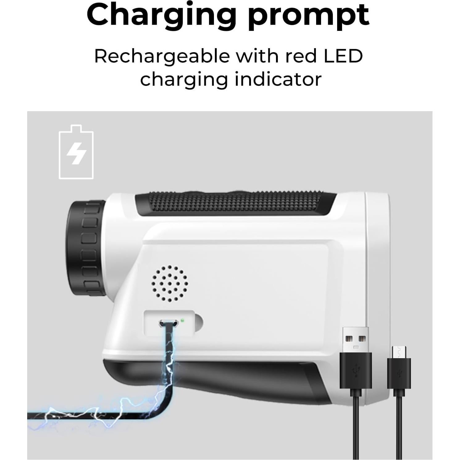 Buscador de Distancias Laser RUFF DOOD con Compensación de Pendiente
