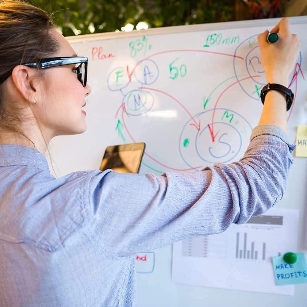 Pizarra Blanca Magnética XBoard 91.4x60.4cm con Accesorios