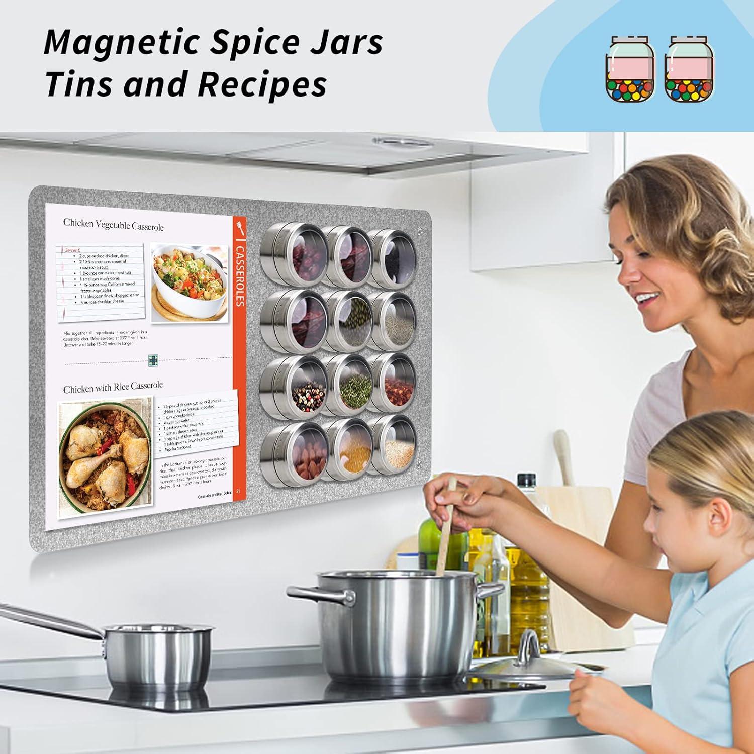 Tablero Magnético de Metal XYK 43.4x30 cm para Notas y Fotos