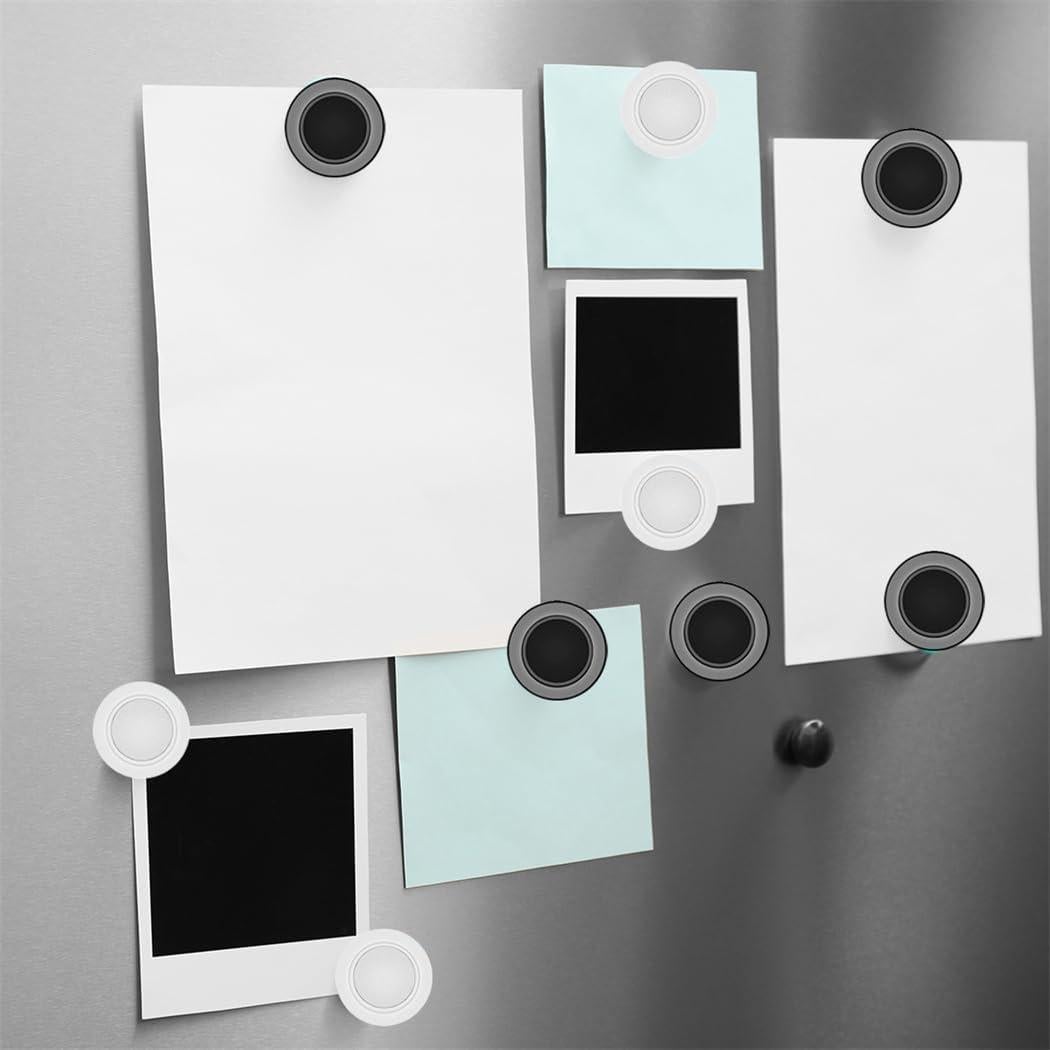 Tablero Magnético de Hierro Inoxidable CUNQN 30.5x2.8cm 6 Piezas