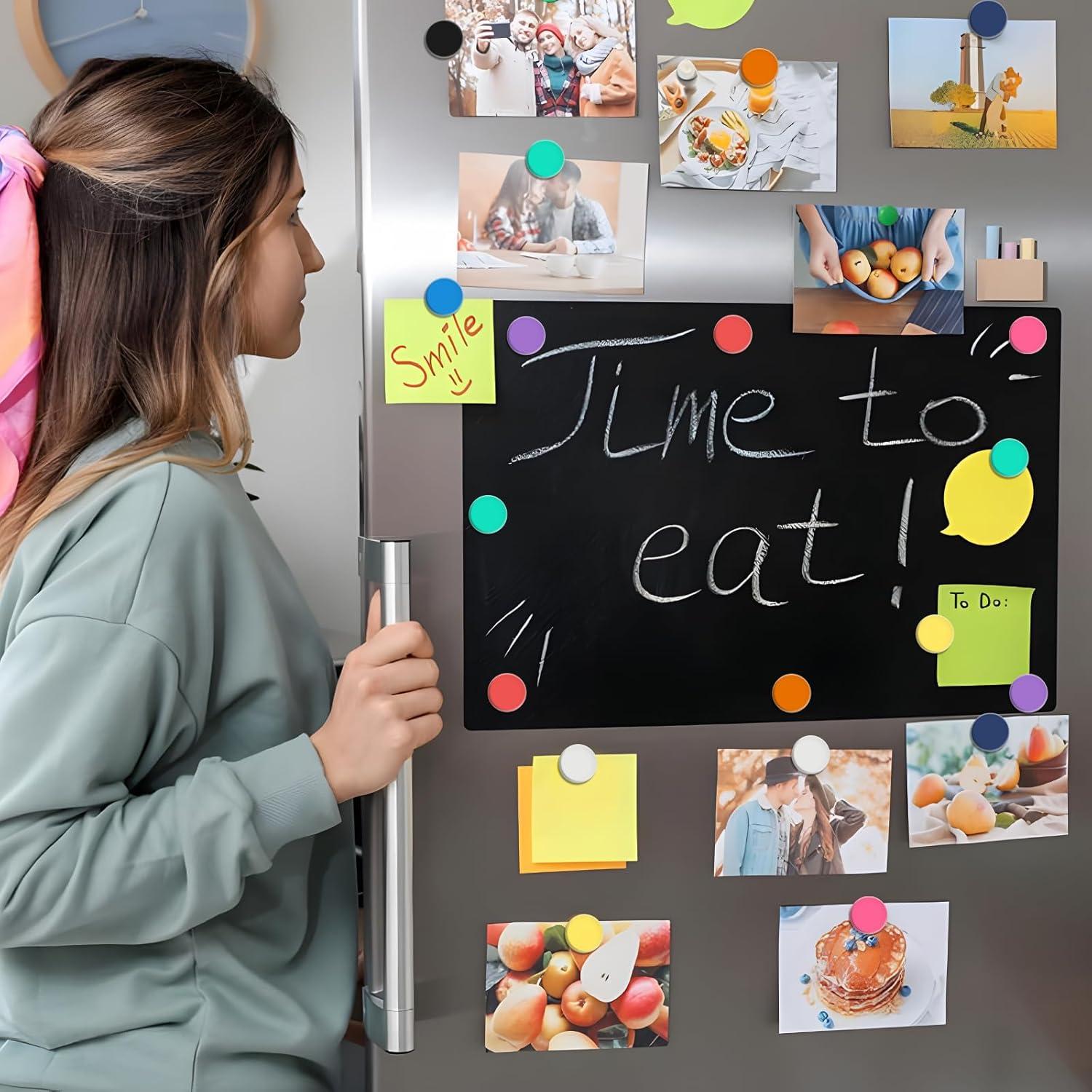 6 Piezas Tira Magnética Adhesiva FloraSea 30x2.8cm Plateado