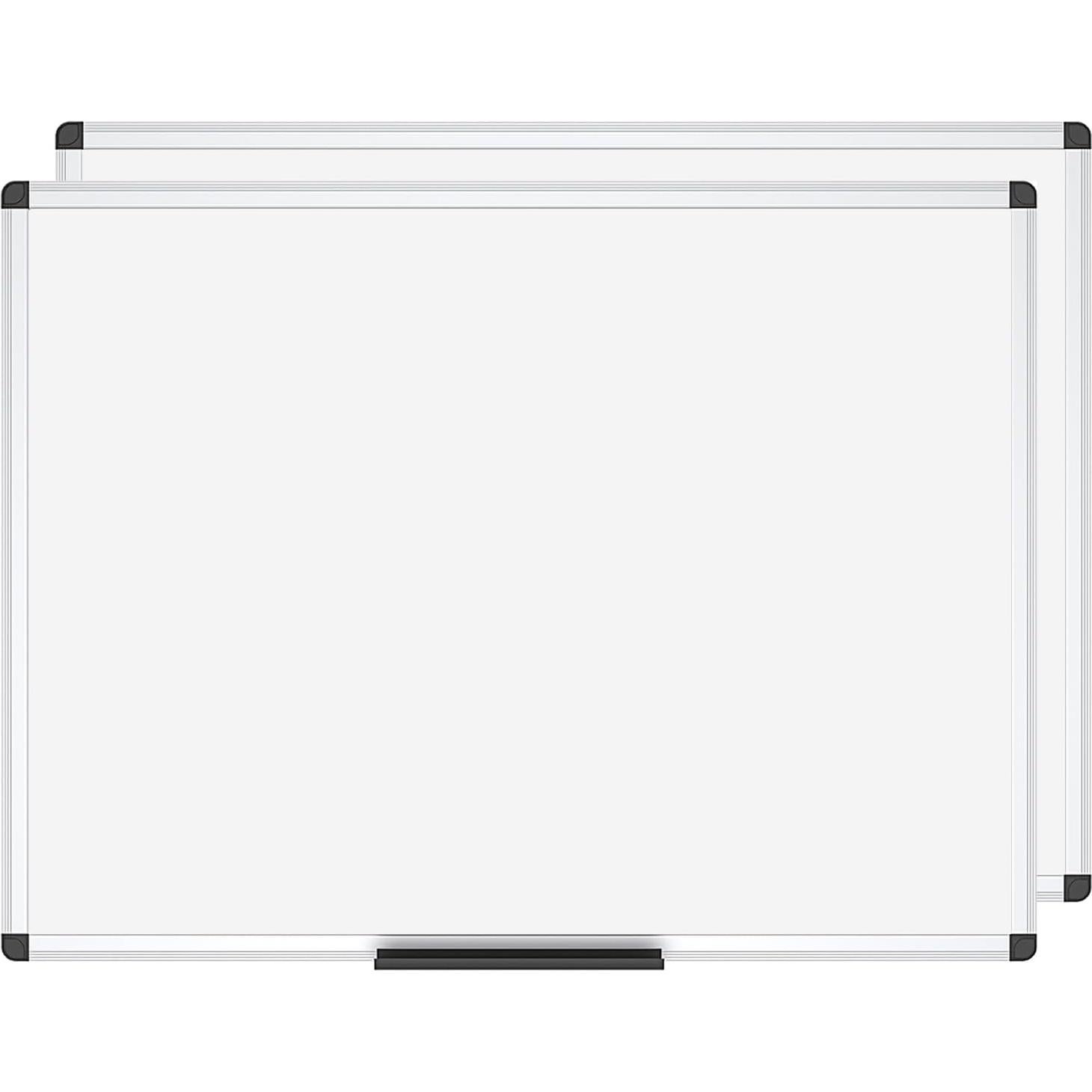 Tablero Magnético Borrado en Seco VIZ-PRO 91.44x60.96cm Paquete 2