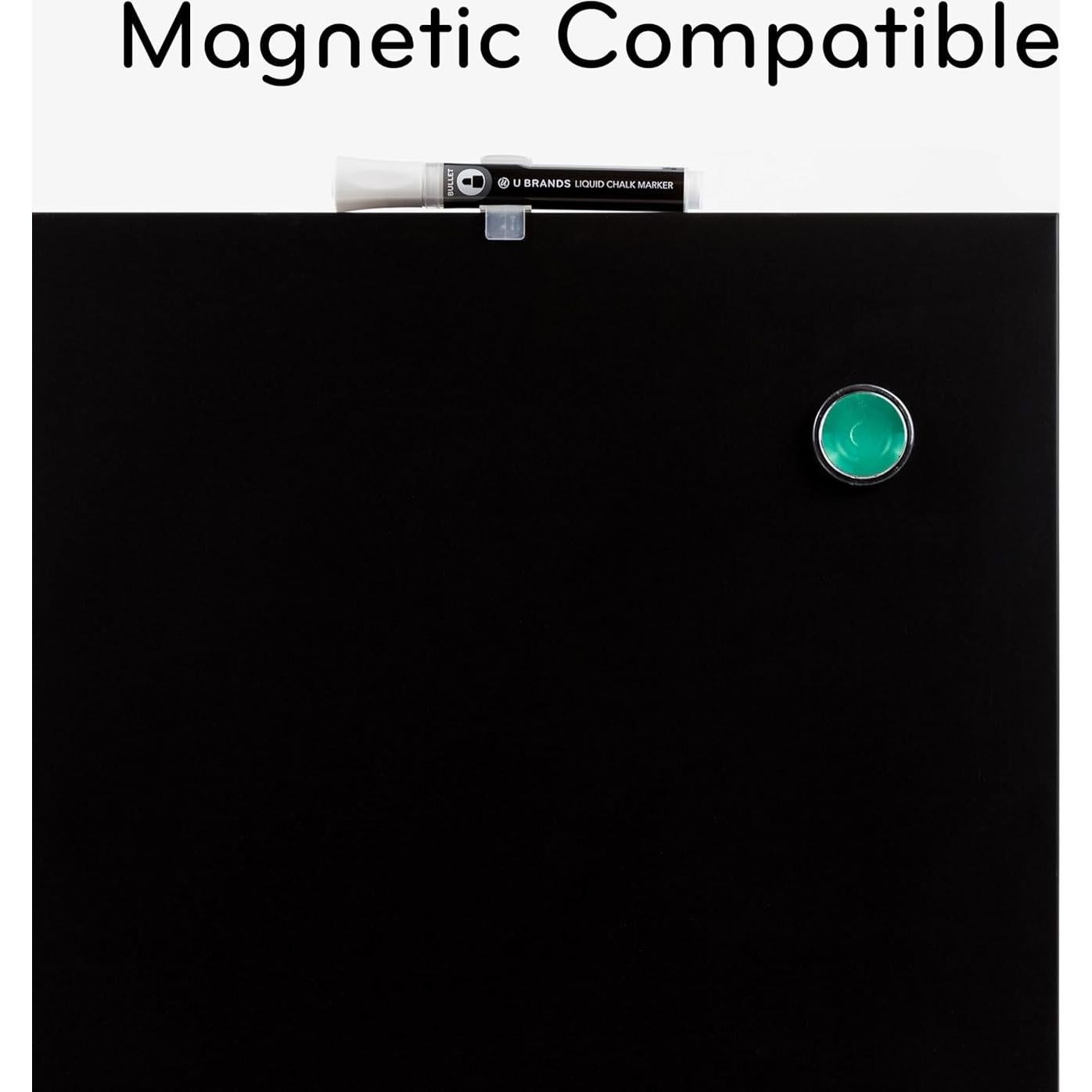 Pizarra Magnética U Brands 35.56 cm Sin Marco con Marcador