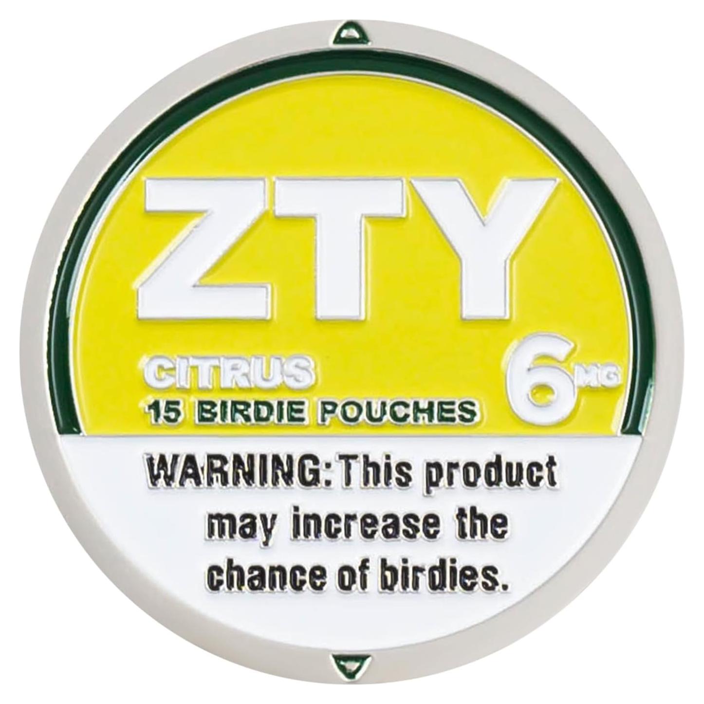 Marcador de Pelota de Golf ZEETY ZTY-BM-MF2 Metal Amarillo