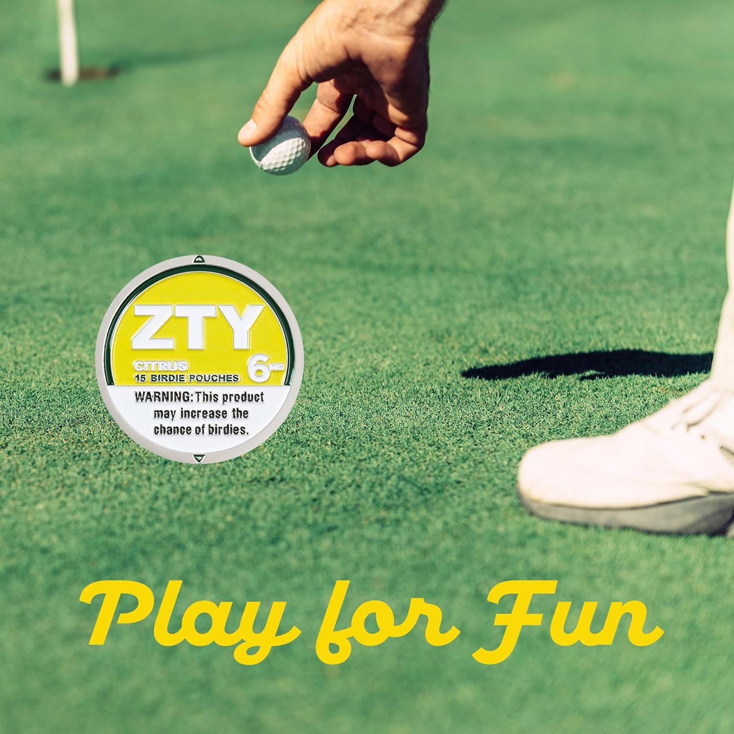 Marcador de Pelota de Golf ZEETY ZTY-BM-MF2 Metal Amarillo