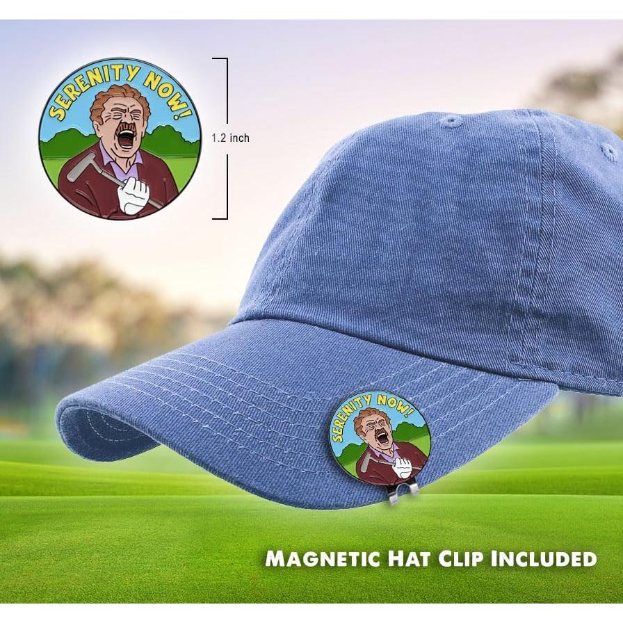 Marcador de Pelota de Golf Pinsanity PS-SN25 con Clip