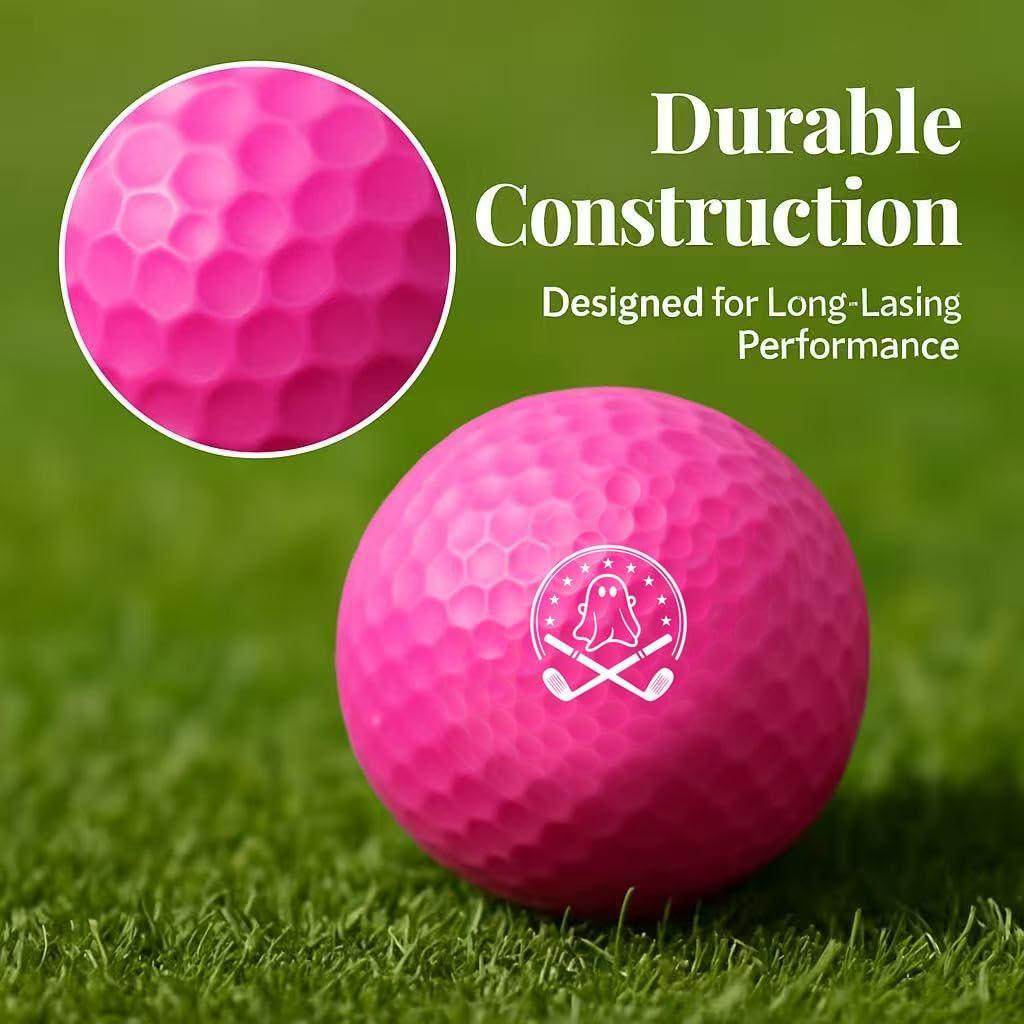 Pelotas de Golf Rosa Fantasma She's Pink - Paquete de 3