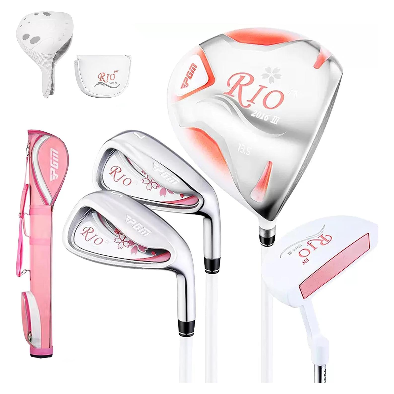 Conjunto de Palos de Golf PGM para Mujeres 4 Piezas Grafito
