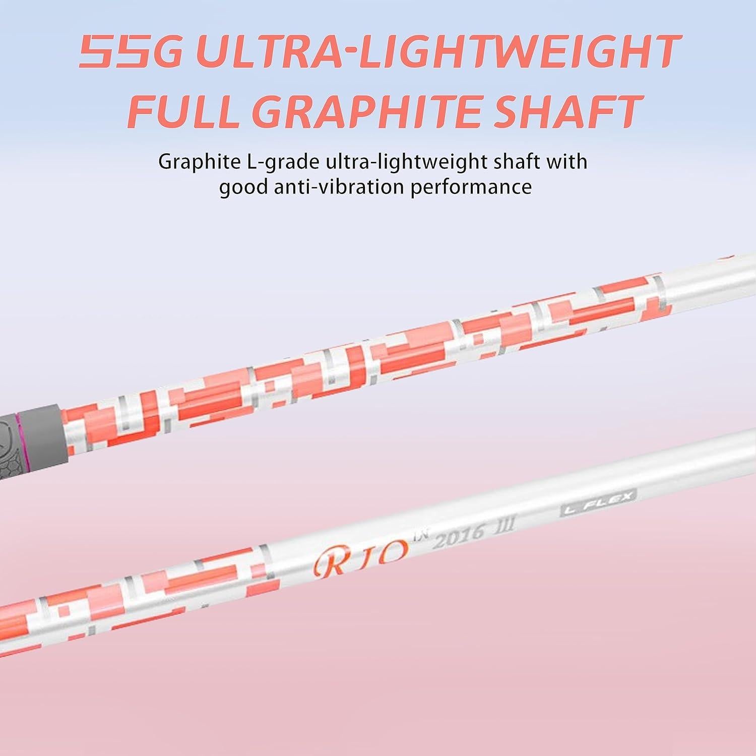 Conjunto de Palos de Golf PGM para Mujeres 4 Piezas Grafito