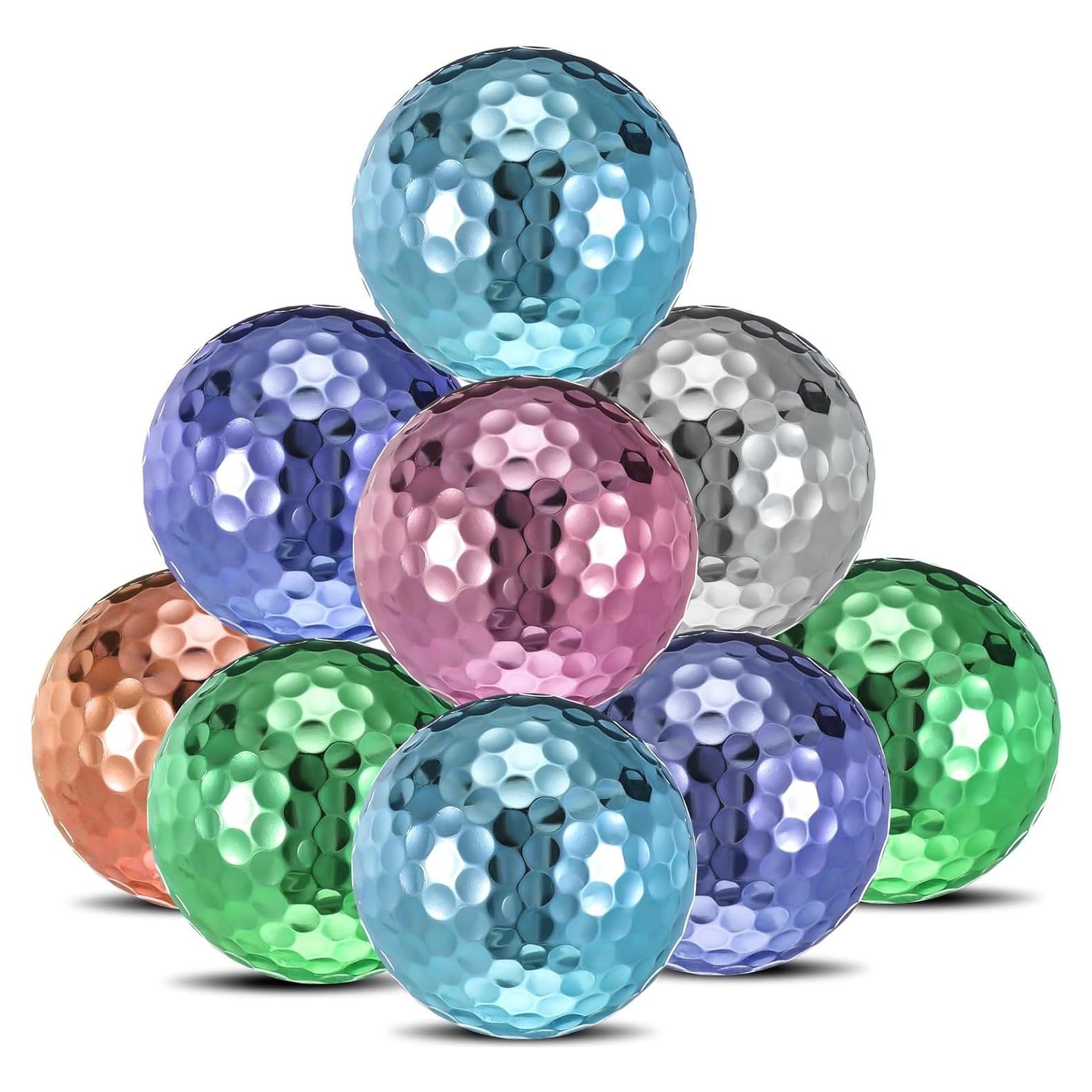 Pelotas de Golf Metálicas Hiboom para Mujeres - 12 Unidades