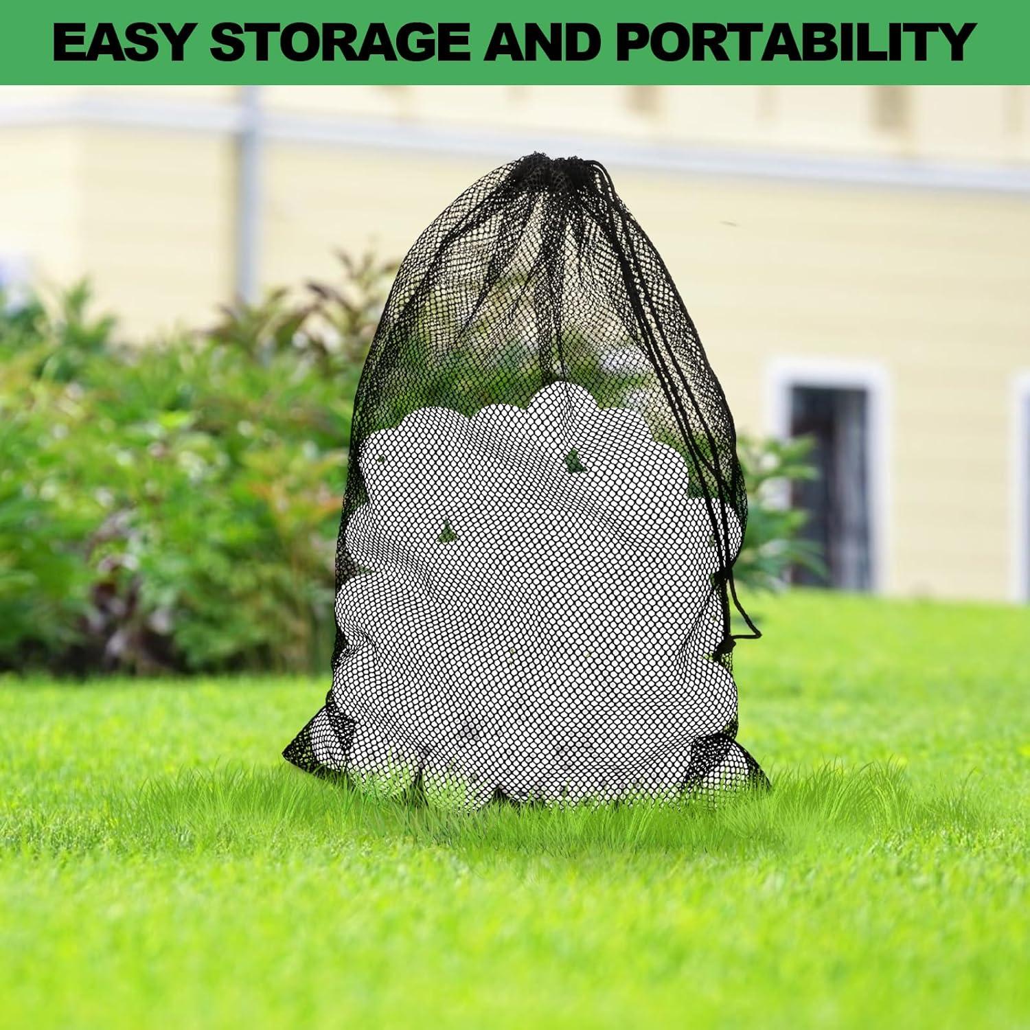 Paquete de 100 pelotas de golf de práctica Faswin 41 mm blancas