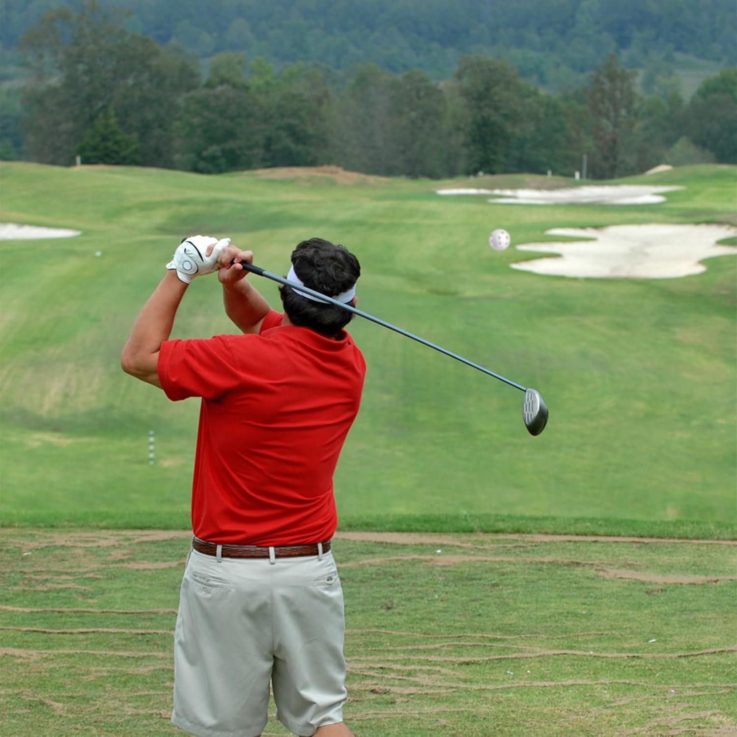 Paquete de 100 pelotas de golf de práctica Faswin 41 mm blancas