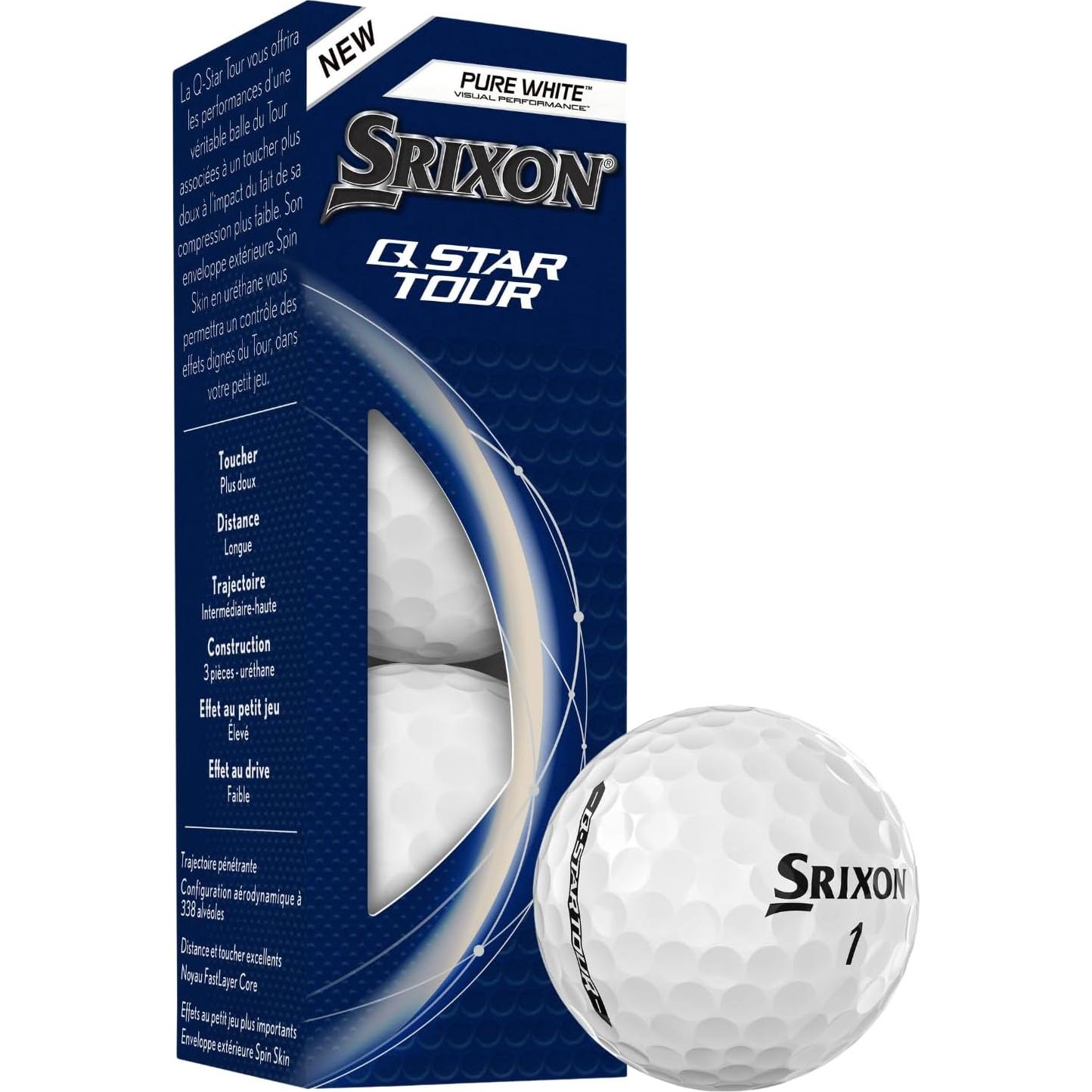 Pelotas de Golf Srixon Q-Star Tour 5 - 12 Unidades