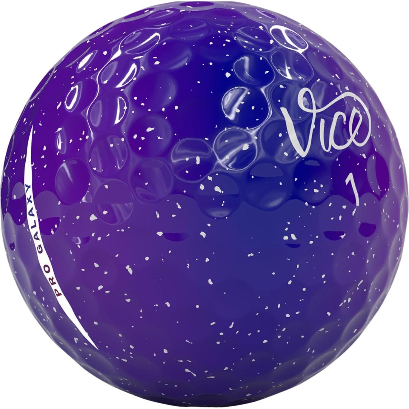 Pelotas de Golf Vice Golf VICEPROGALAXY - 12 Unidades