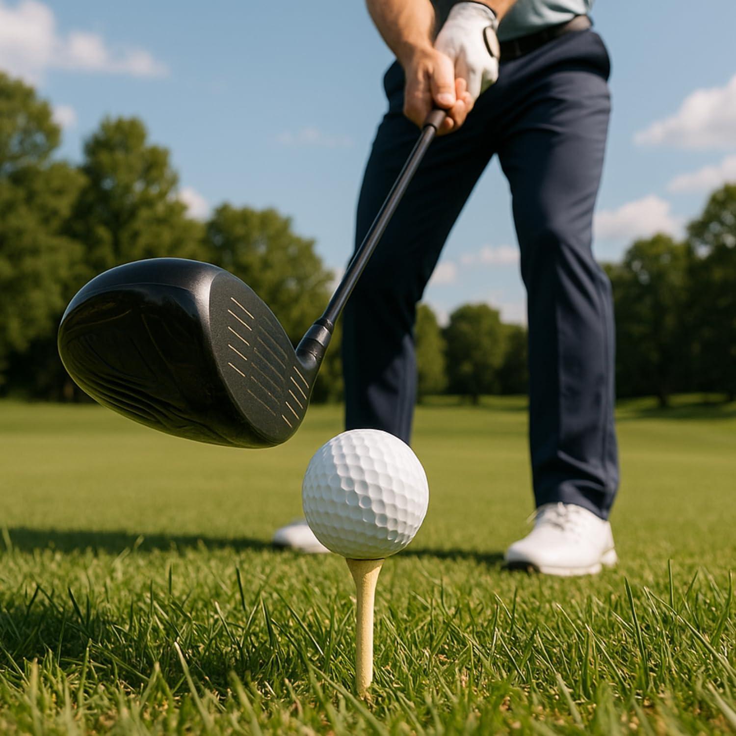 Tees de Golf de Bambú Izzo - Paquete de 175 Piezas