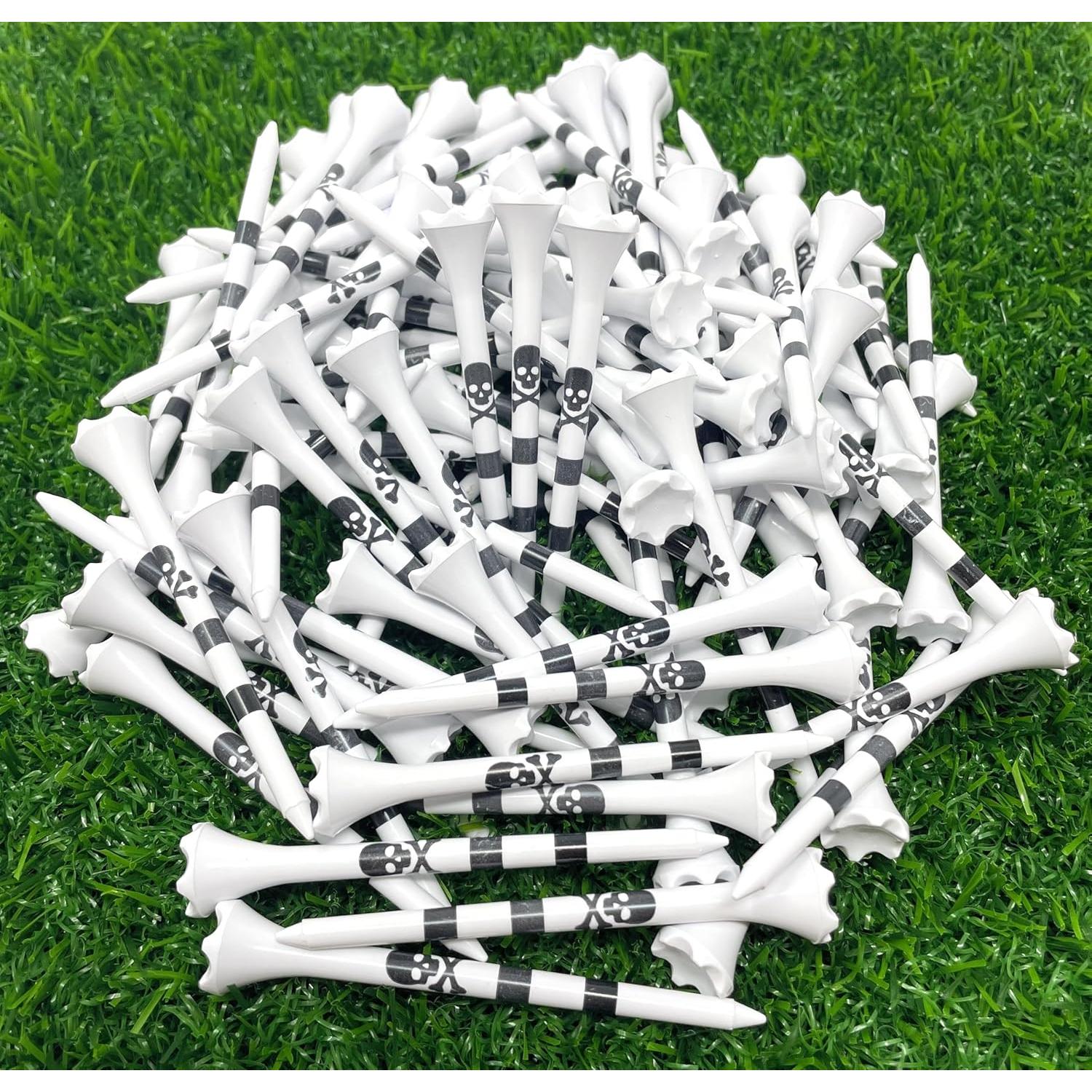 Tees de Golf de Plástico NorthPointe 8.26 cm - 100 Unidades