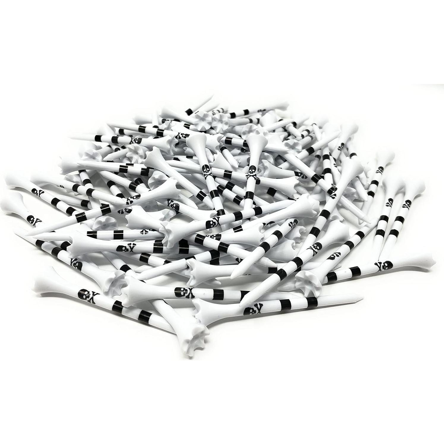 Tees de Golf de Plástico NorthPointe 8.26 cm - 100 Unidades