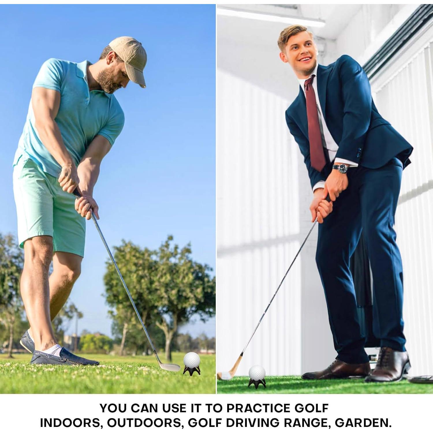 Tees de Golf Rolitwils 24 Piezas Ajustables para Práctica