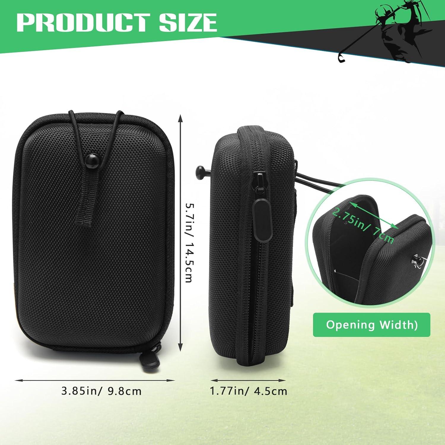 Funda Dura Universal AngleKai para Medidor de Distancia Golf Negro