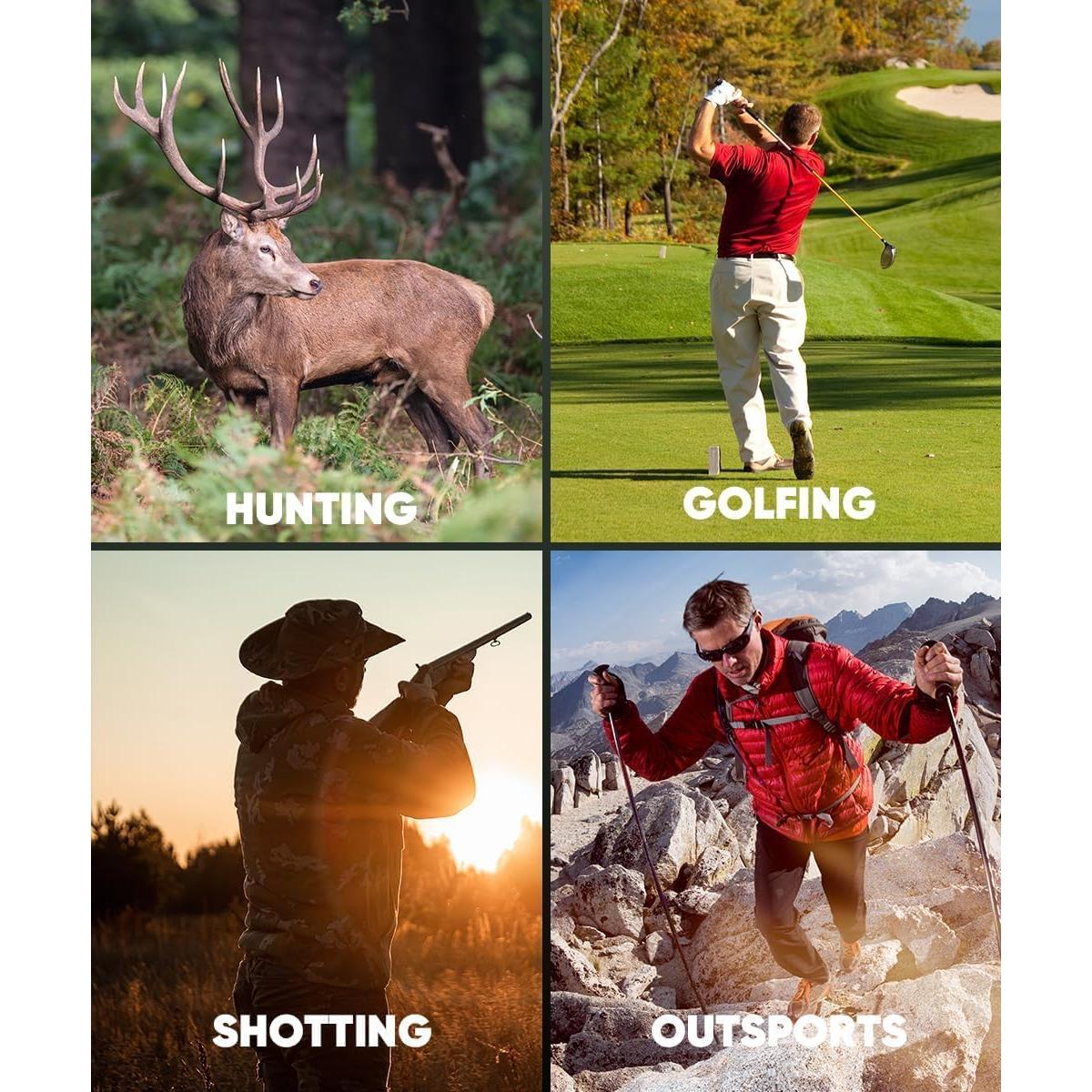 Medidor de Rango L8star PF290 para Golf y Caza 800m