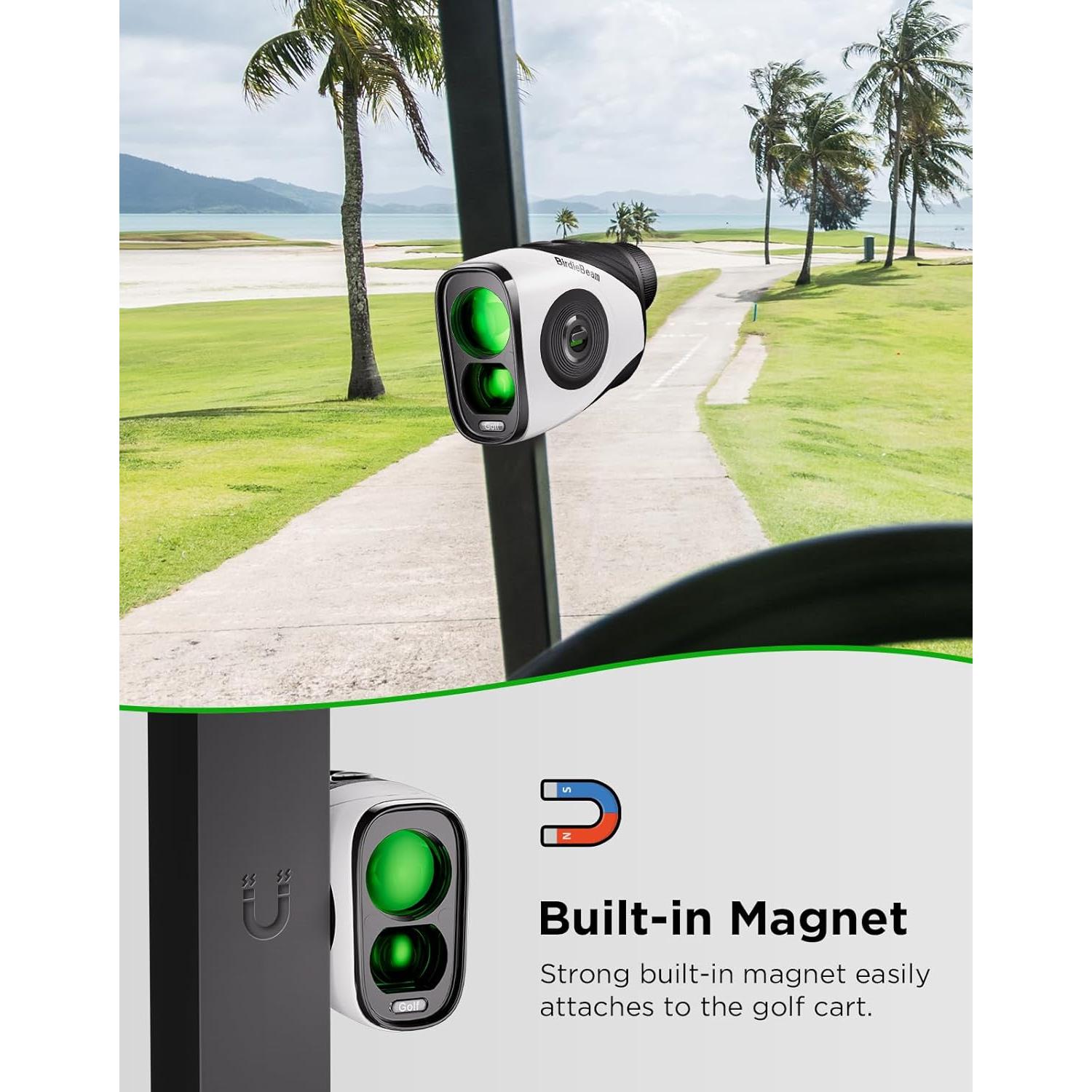 Buscador de Distancia de Golf BirdieBeam G888 1,097m 7X