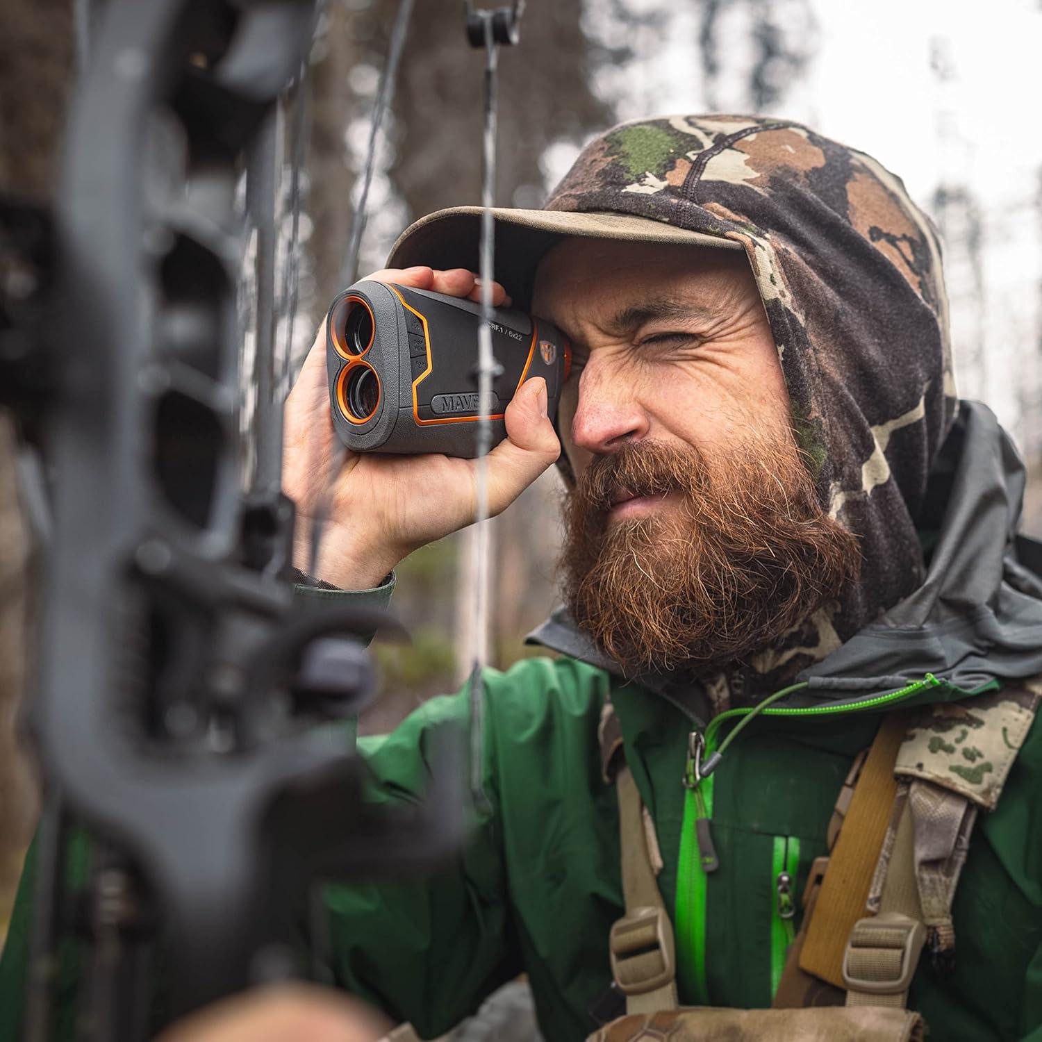 Medidor de Distancia Maven CRF.1 5-2400m Gris/Naranja