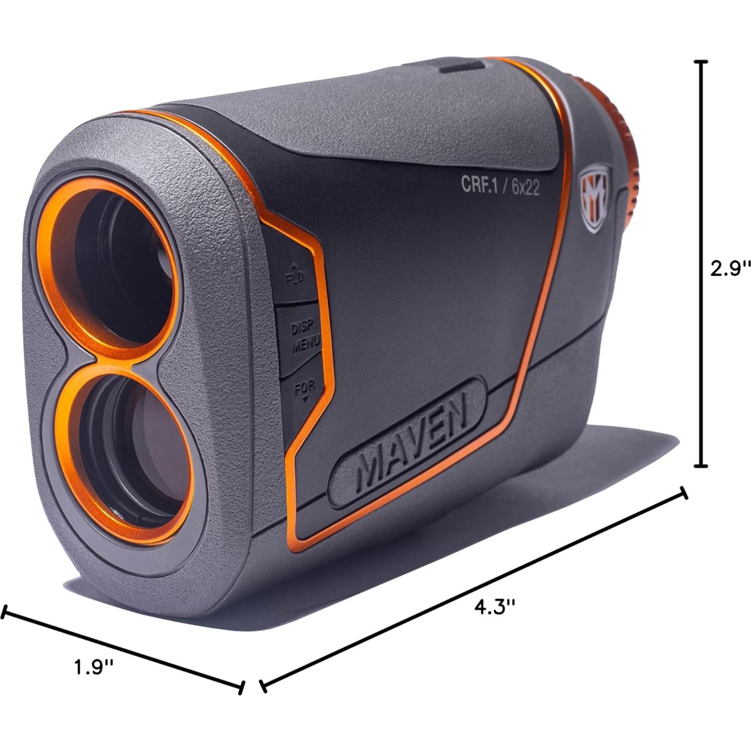Medidor de Distancia Maven CRF.1 5-2400m Gris/Naranja