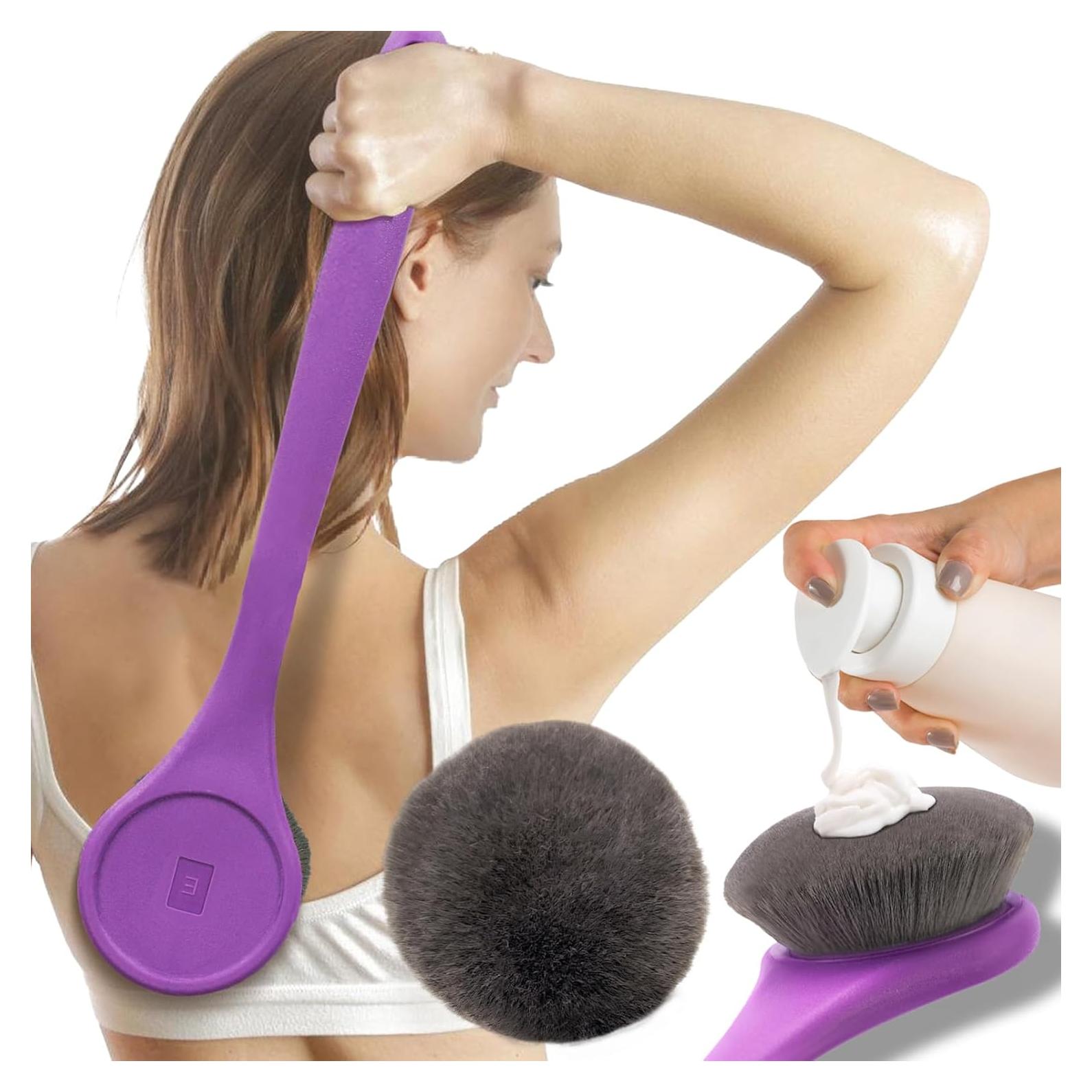 Aplicador de Loción para Espalda EOICCEOH, Mango Largo Curvado