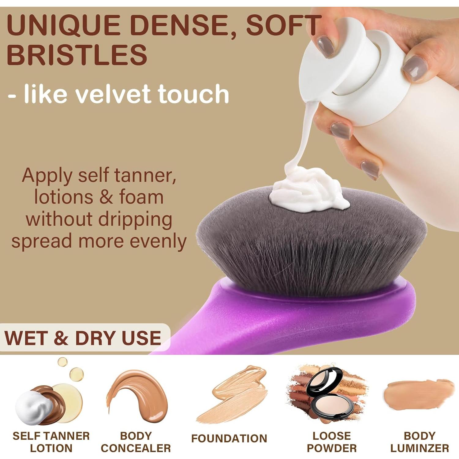 Aplicador de Loción para Espalda EOICCEOH, Mango Largo Curvado