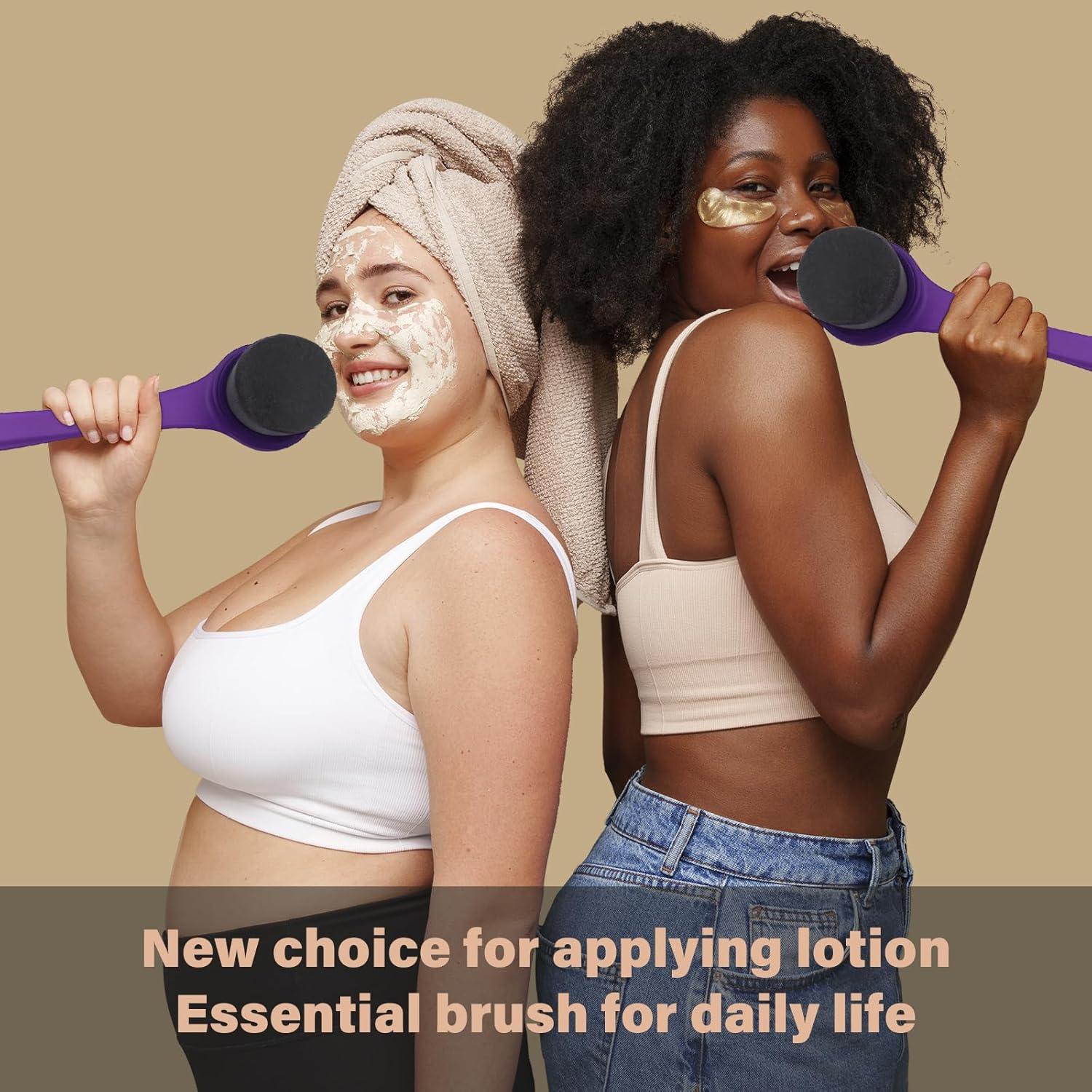 Aplicador de Loción para Espalda EOICCEOH, Mango Largo Curvado