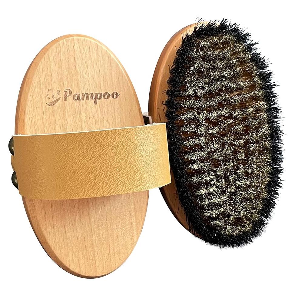 Cepillo Seco de Cobre Pampoo CDB-01 con Bolsa Algodón 17.5cm