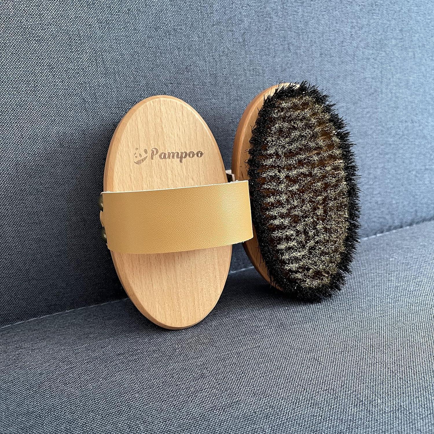 Cepillo Seco de Cobre Pampoo CDB-01 con Bolsa Algodón 17.5cm