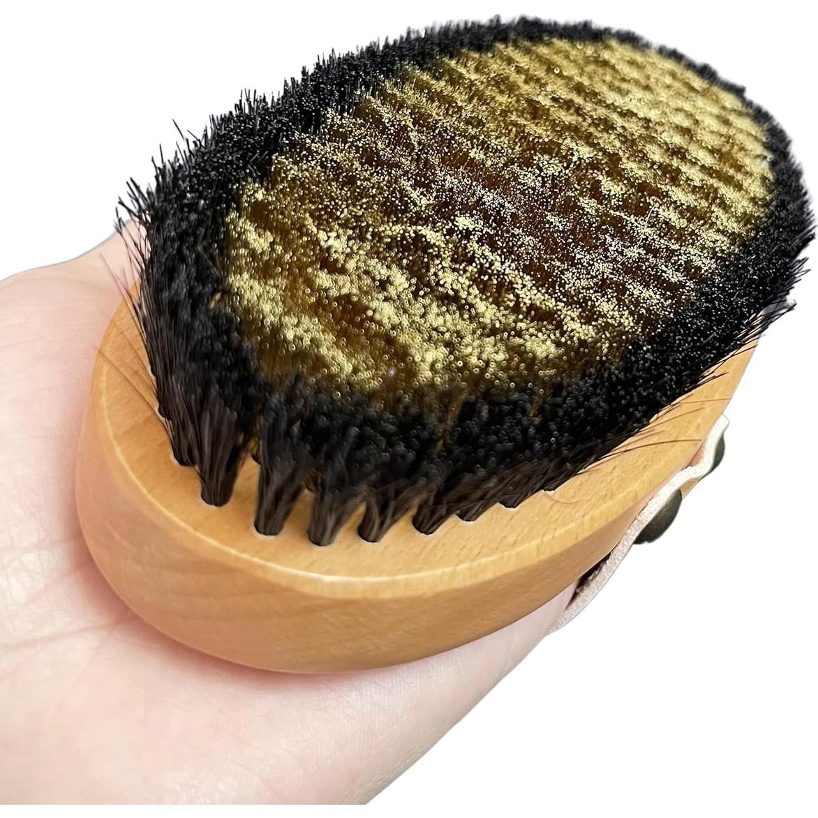 Cepillo Seco de Cobre Pampoo CDB-01 con Bolsa Algodón 17.5cm