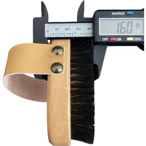 Cepillo Seco de Cobre Pampoo CDB-01 con Bolsa Algodón 17.5cm