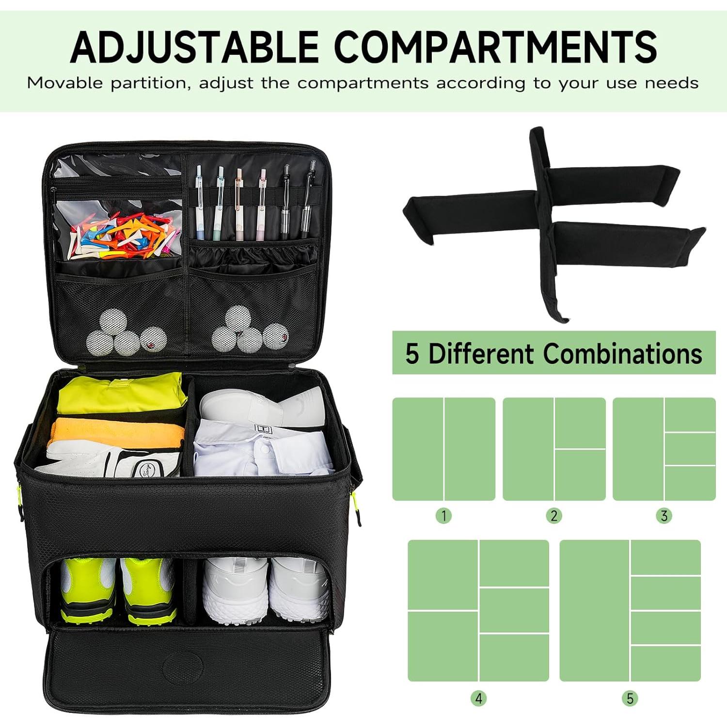 Organizador de Maletero de Golf Shenzhen 2 Capas Impermeable