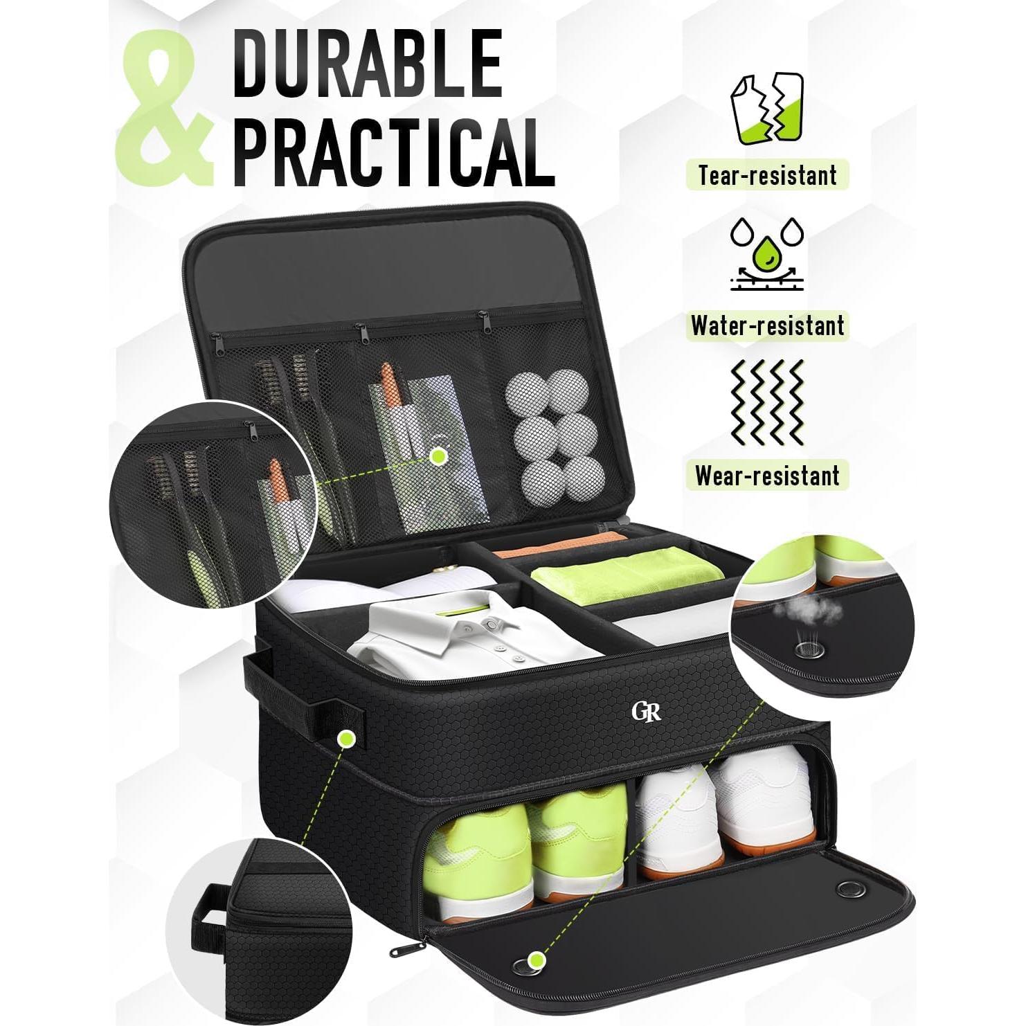 Organizador de Maletero de Golf GLORIEROO 30L Resistente al Agua