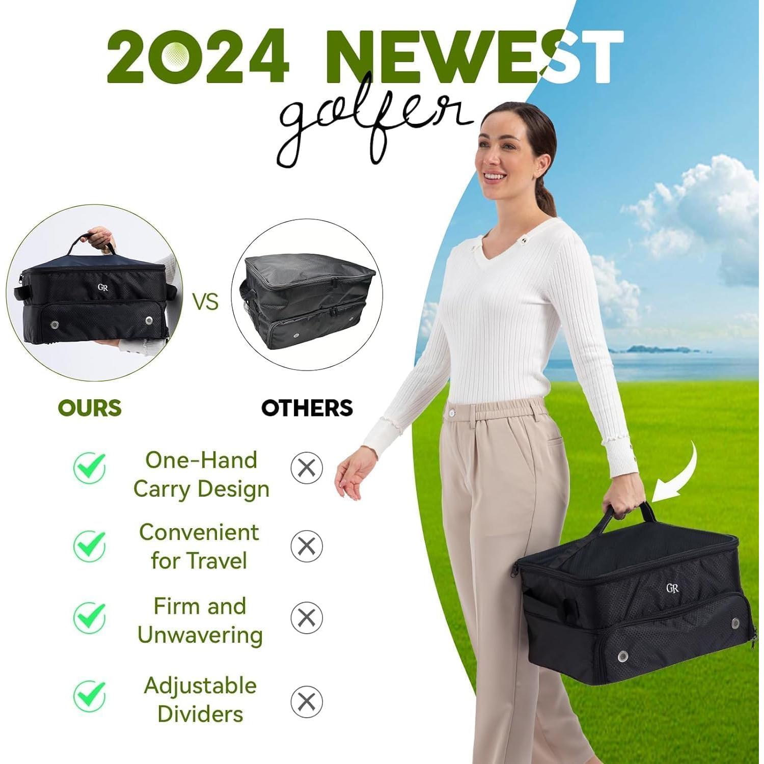 Organizador de Maletero de Golf GLORIEROO 30L Resistente al Agua