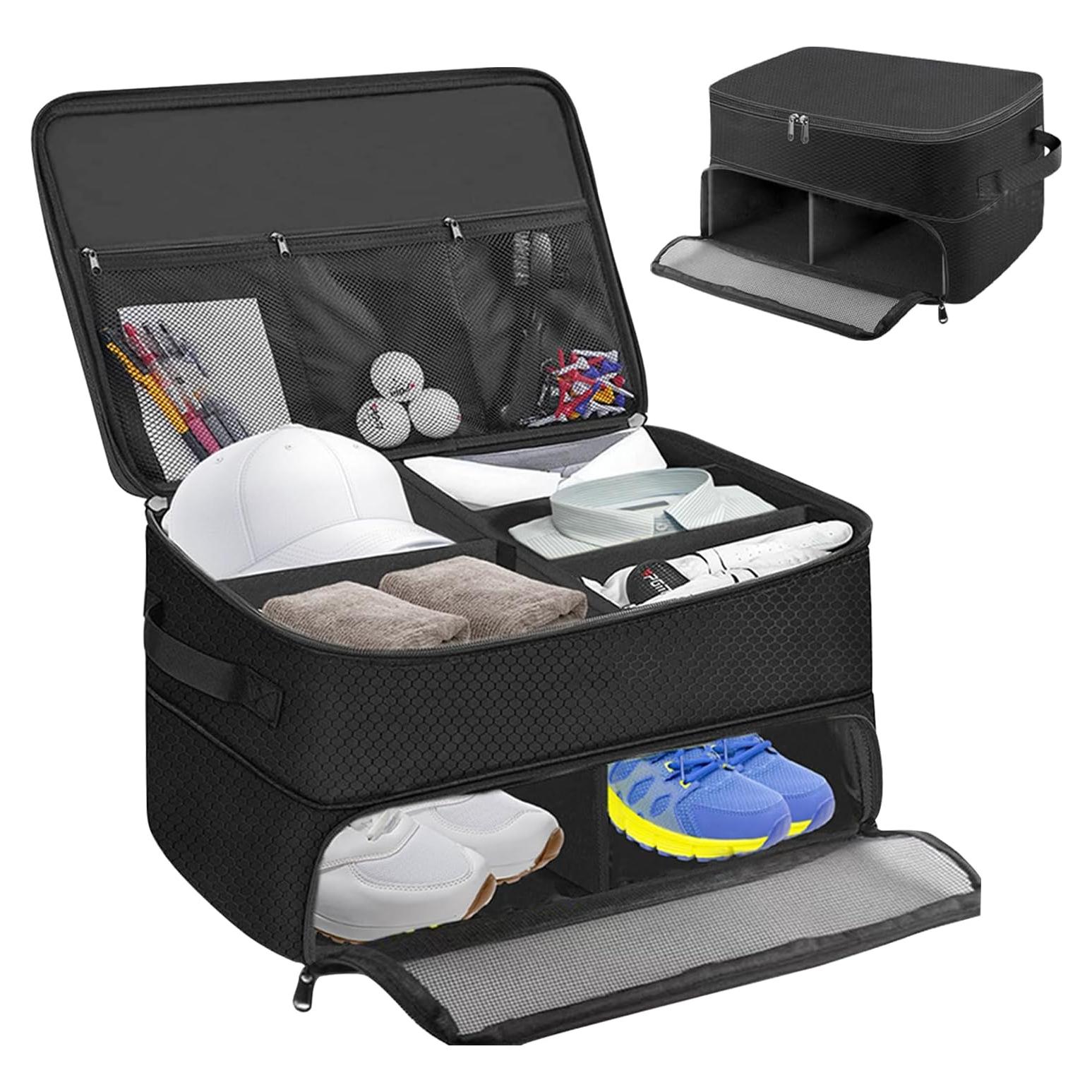 Organizador de Maletero para Golf BIYQFCR 2 Capas Impermeable
