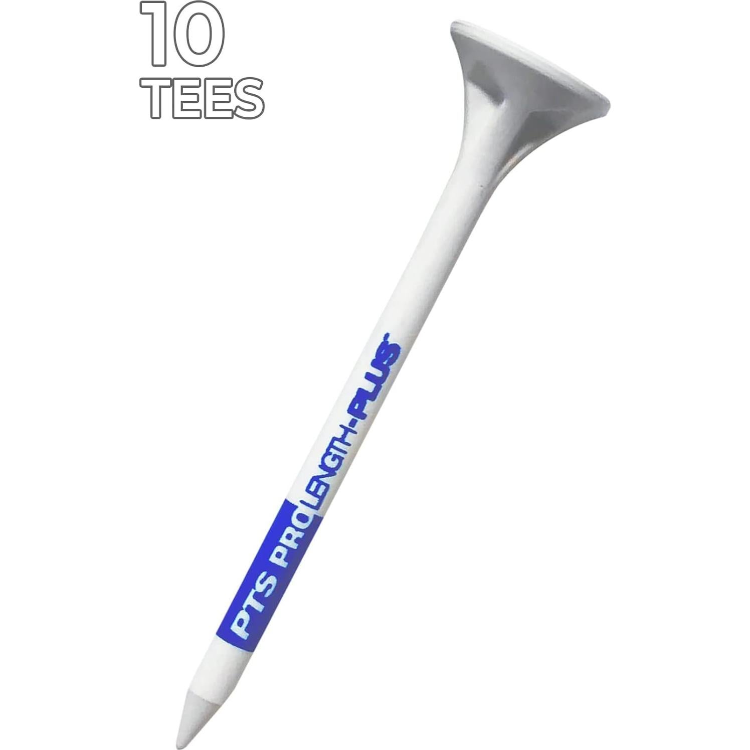 Tees de Golf de Plástico Sobredimensionados MaxxPro 10 ct