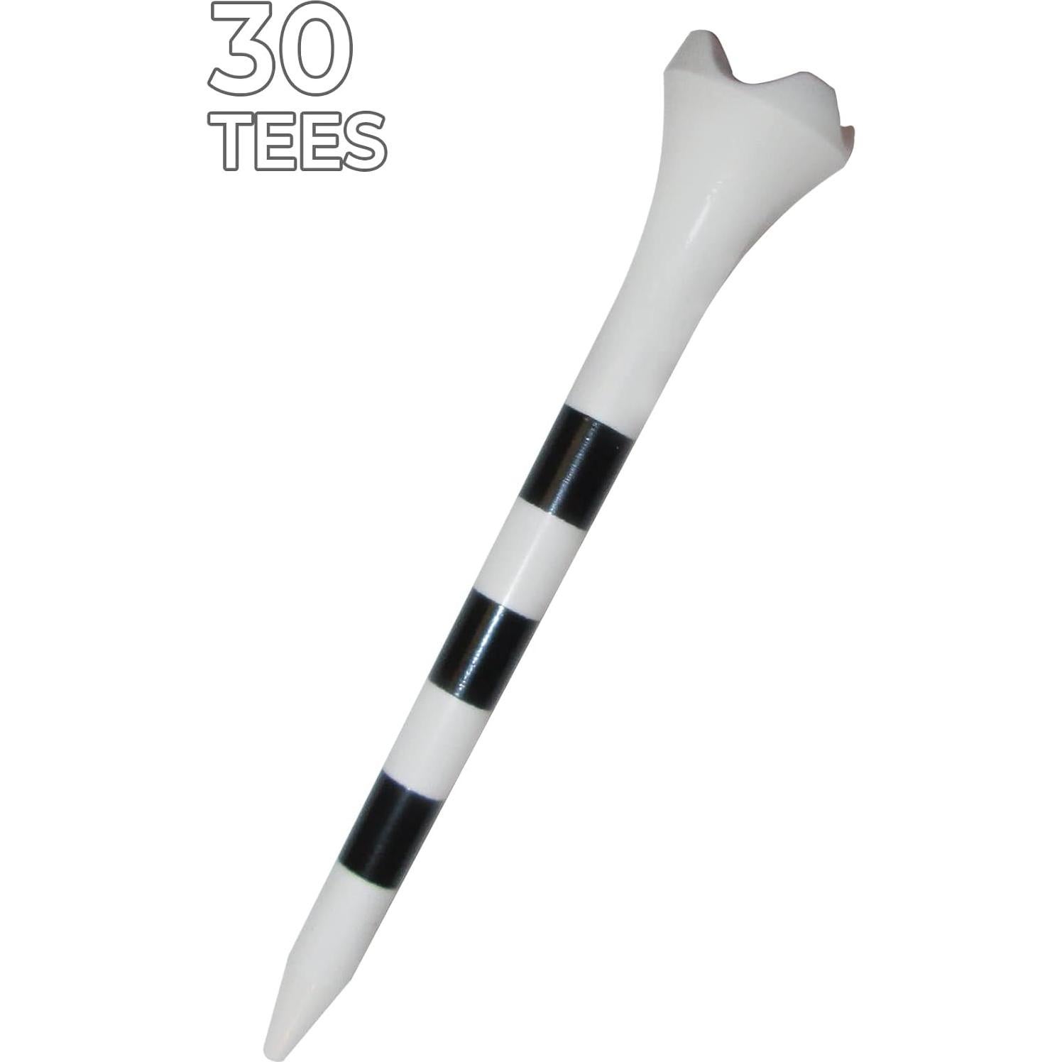 Tees de Golf de Plástico Pride Performance 8.26 cm - 30 Unidades