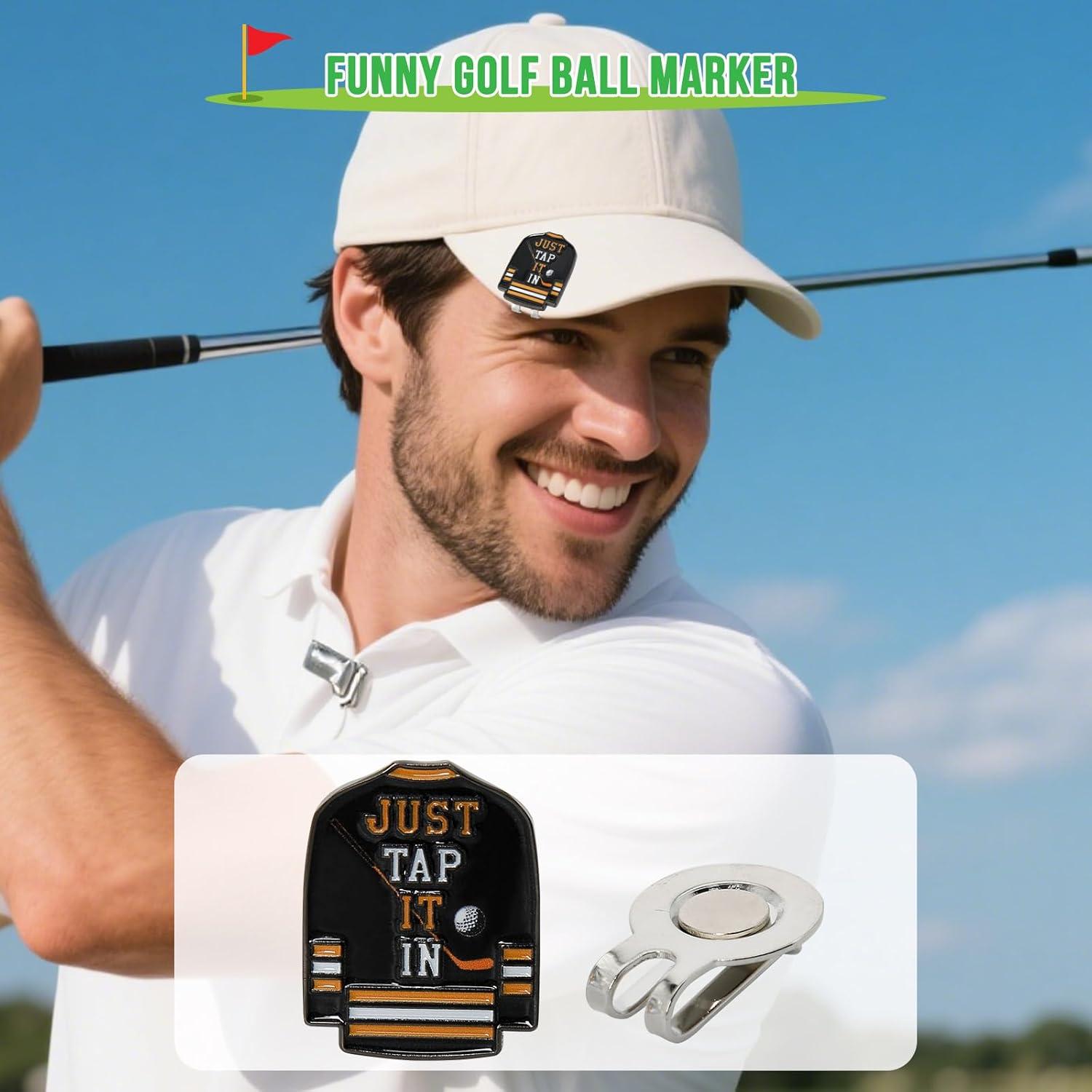 Marcador de Pelota de Golf WUSUTE Happy Gilmore Clip Magnético