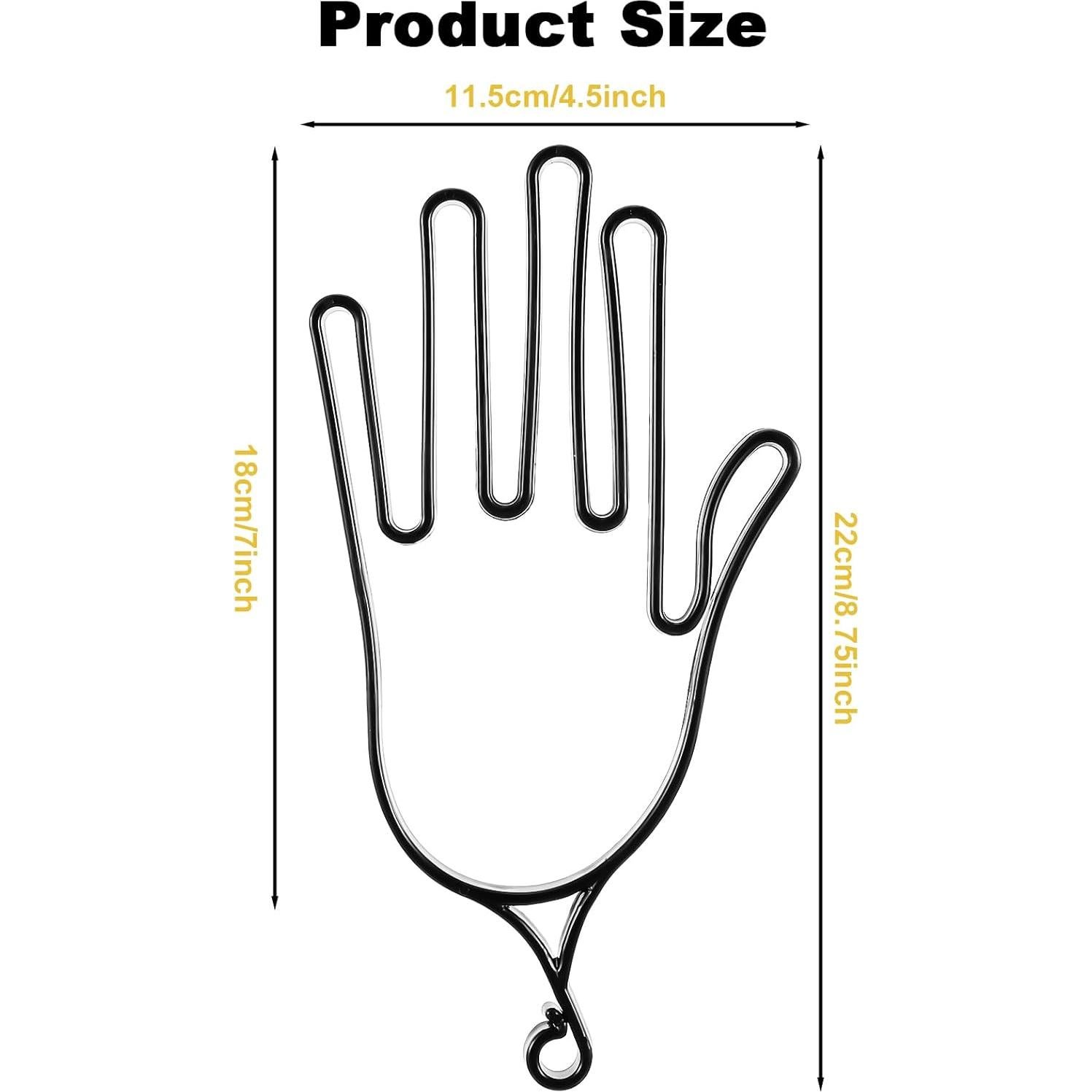 Soporte para Guantes de Golf Ymapinc 2 Piezas Negro/Blanco