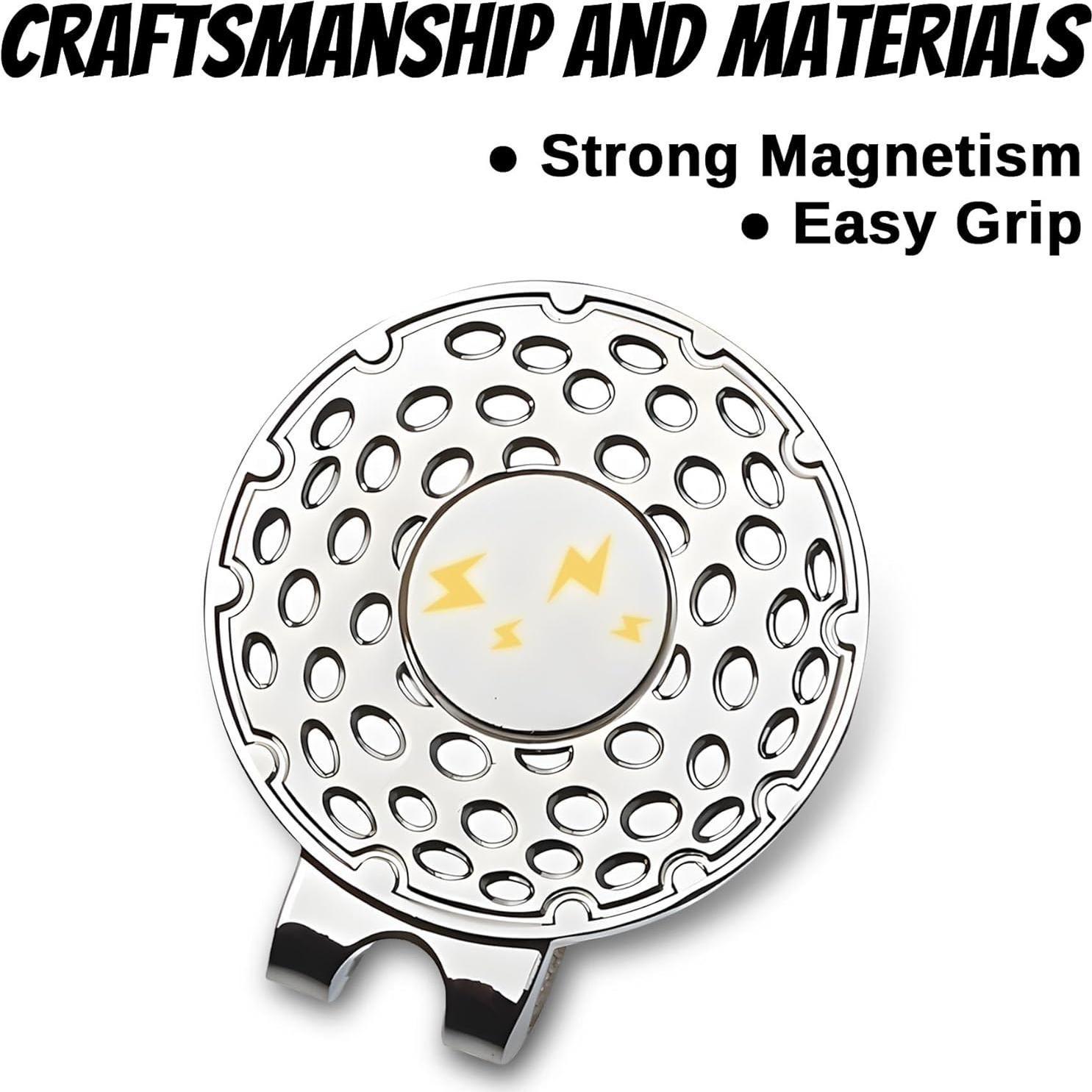 24 Clips Magnéticos para Gorras de Golf BSTWARM con Sujetador