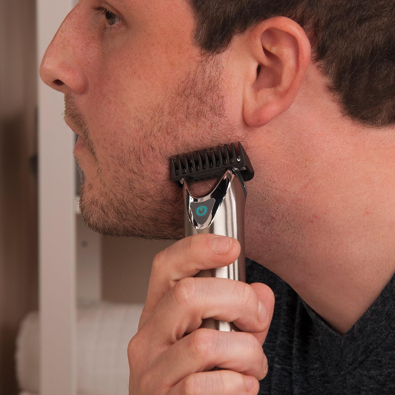 Recortadora de Barba Wahl 9864SS Acero Inoxidable 4 Cabezas