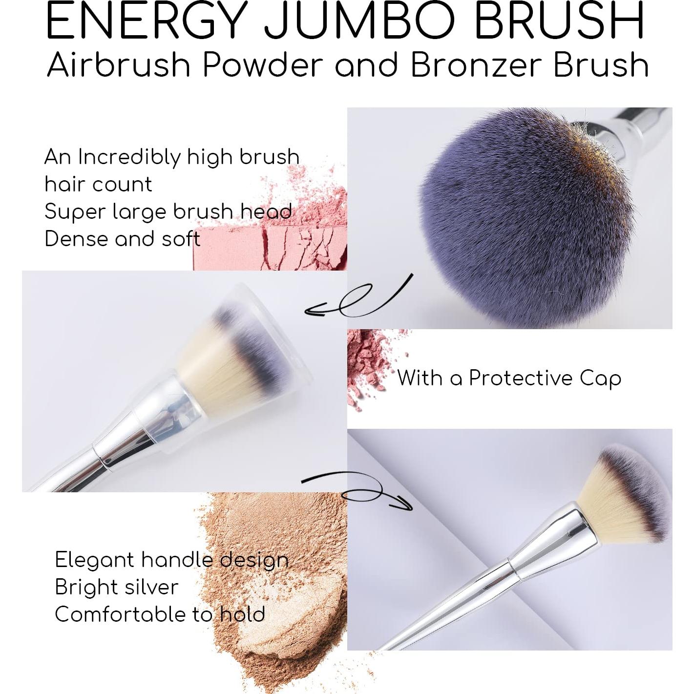 Cepillo de Polvo Grande Energy - Cerdas Veganas Premium