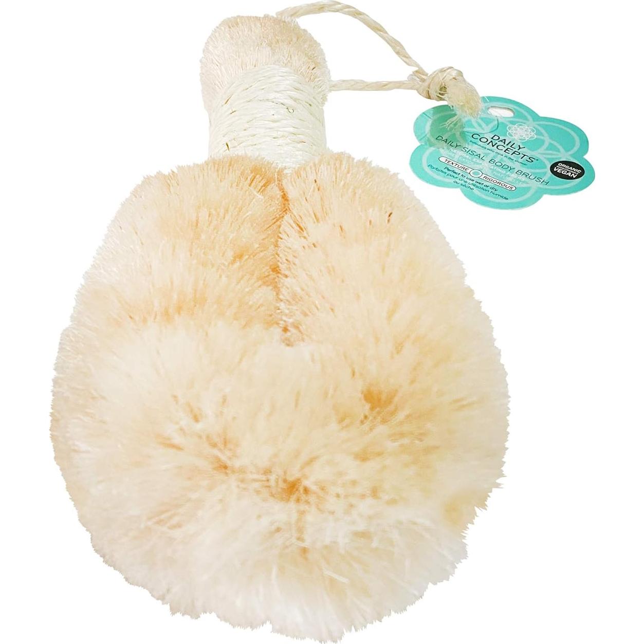 Cepillo Corporal Exfoliante Daily Concepts Sisal 22.8x8.7cm