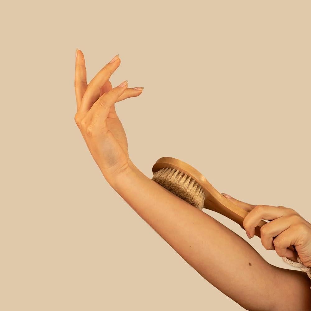 Cepillo Corporal Vegano Midnight Paloma para Exfoliación en Seco