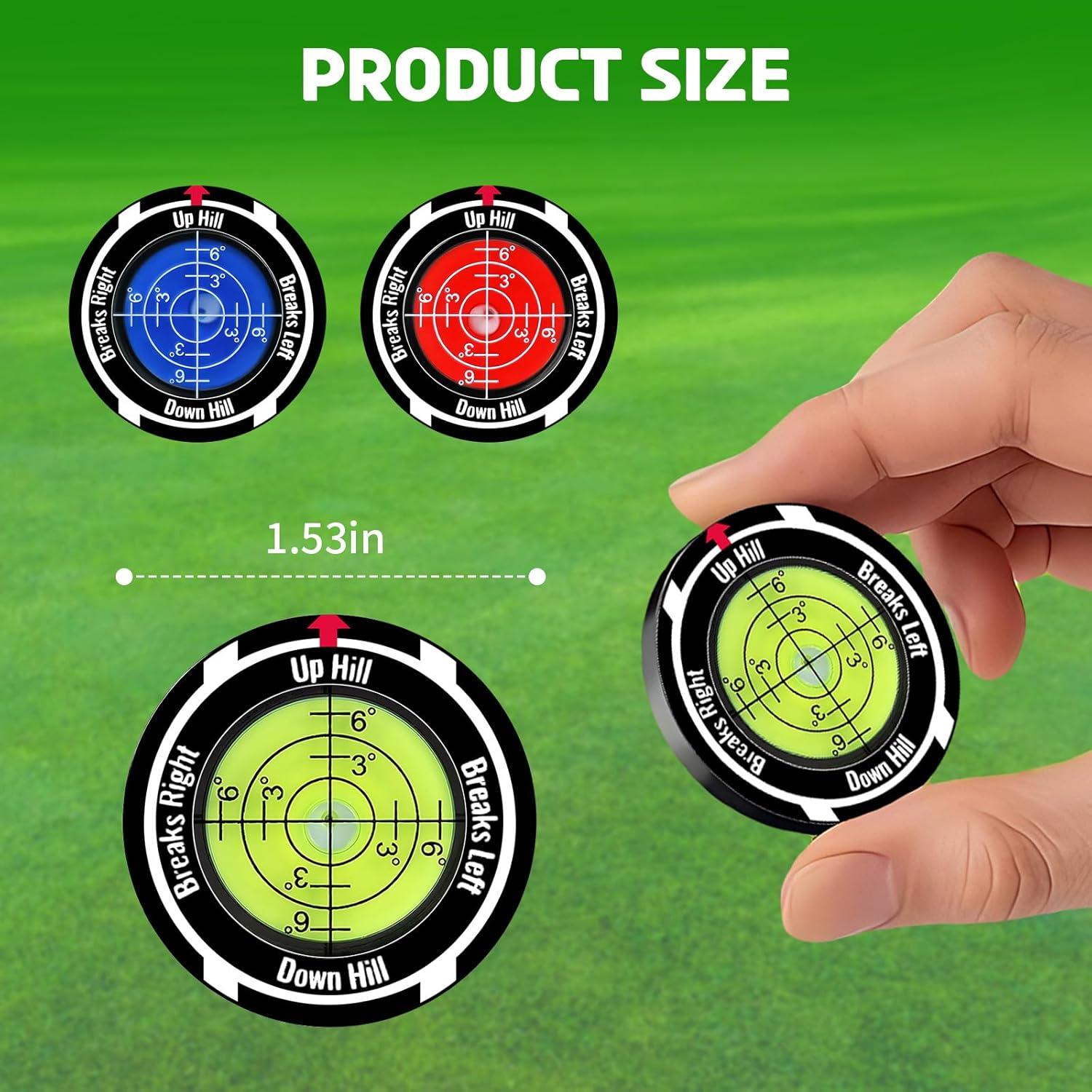 Paquete de 3 Marcadores de Pelotas de Golf Genérico HH-CK098