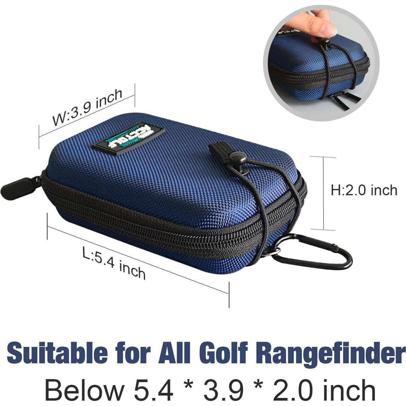Funda Dura ACCTOLF para Medidor de Distancia de Golf - Azul
