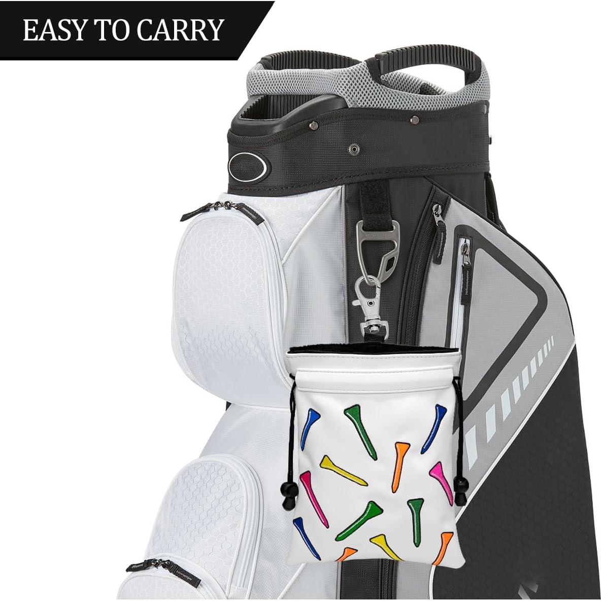 Bolsa de Golf de Cuero Montela con Cuerdas Ajustables Unisex